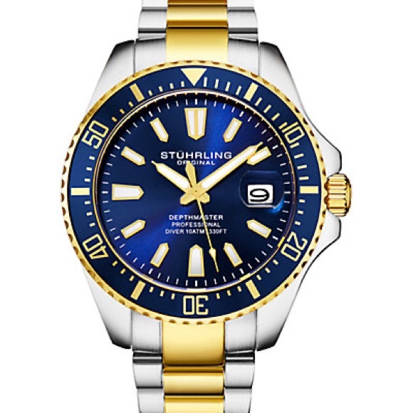 Stuhrling Original Men's Aquadiver Watch.